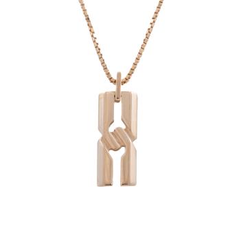 Gucci Infinity Knot Bar Pendant
