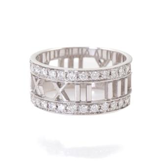 Tiffany & Co Atlas Open Diamond Ring