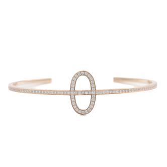 Hermes Chaine D Ancre Contour SH Bracelet