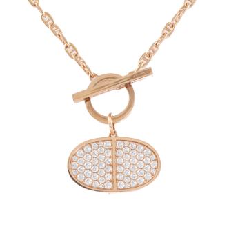 Hermès Chaine Dancre Contour Necklace