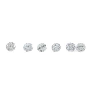 1.02ct Loose Parcel of 6 Diamonds