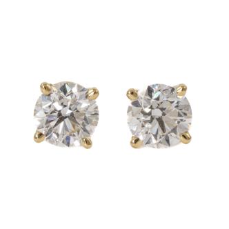 1.00ct Diamond Studs GIA D VS1 & D VS2