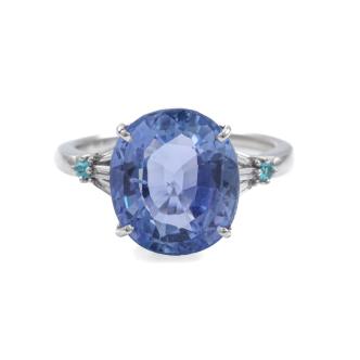 8.88ct Sri Lankan Unheated Sapphire Ring
