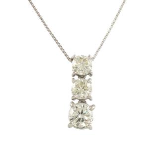 1.54ct Round Diamond Pendant