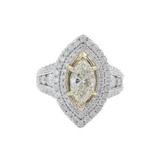 1.55ct Centre Diamond Engagement Ring