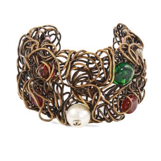 Chanel 1997 Birds Nest Bangle/Cuff