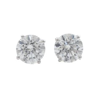 2.23ct Diamond Studs GIA E VVS1, F VVS1