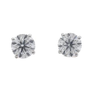 2.00ct Diamond Studs GIA D VS1
