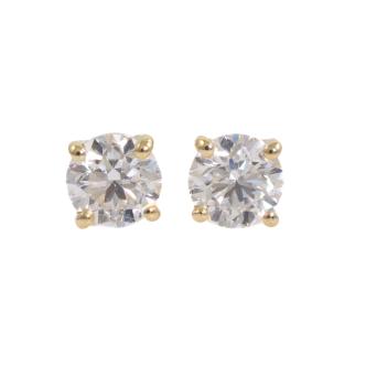 1.00ct Diamond Studs GIA D VS1 & VS2