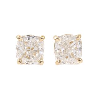 3.00ct Diamond Studs GIA H VS2, I VVS2