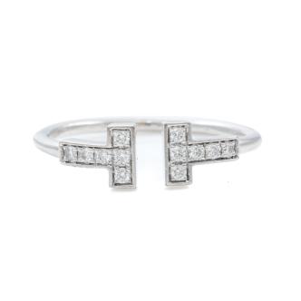 Tiffany & Co. T Diamond Wire Ring