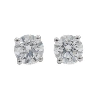 1.01ct Diamond Studs GIA D SI1