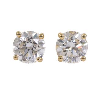 1.40ct Diamond Studs GIA D SI1