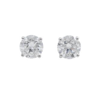 1.40ct Diamond Studs GIA D VS2 & E VS1