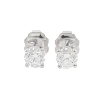 0.62ct Diamond Studs GIA D VVS1