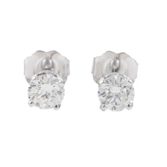0.66ct Diamond Studs GIA E Internally Flawless