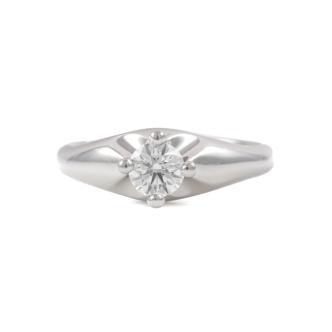 Bvlgari 0.33ct Diamond Solitaire GIA D VVS2