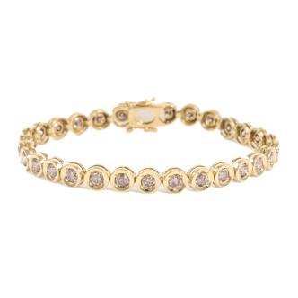 5.00ct Champagne Diamond Bracelet