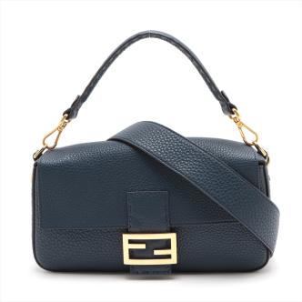 Fendi Medium Selleria Baguette Shoulder Bag