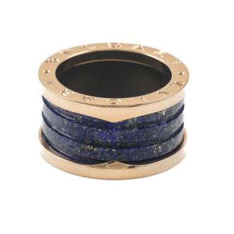 Bvlgari B.Zero1 Four-Band Ring, Lapis Lazuli