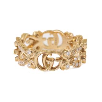 Gucci Flora GG Diamond Ring