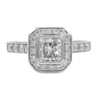 1.10ct Cerrone Diamond Halo Engagement Ring