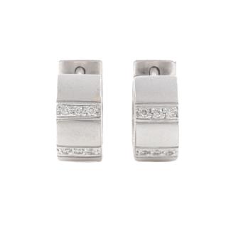 Diamond Huggies Gold Earrings