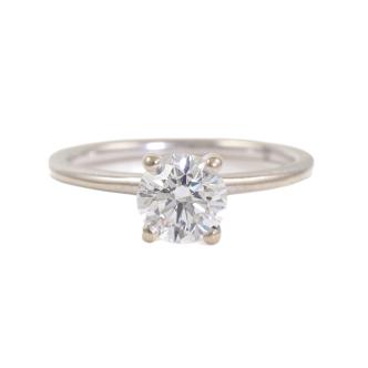0.84ct Diamond Solitaire Ring GIA E VS2