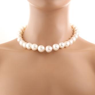 15-12.1mm South Sea Pearl Necklace