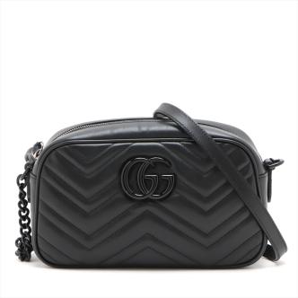 Gucci GG Marmont Shoulder Bag All Black