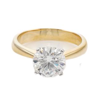 2.04ct Diamond Solitaire Ring GIA D SI1