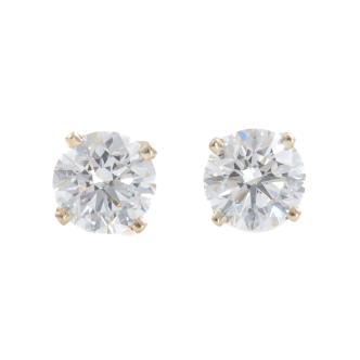 1.09ct Diamond Studs GIA D SI2