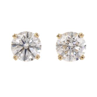 1.00ct Diamond Studs GIA D VS1, D VS2