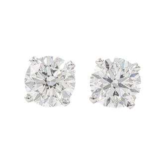 1.00ct Diamond Studs GIA D VS1 VS2