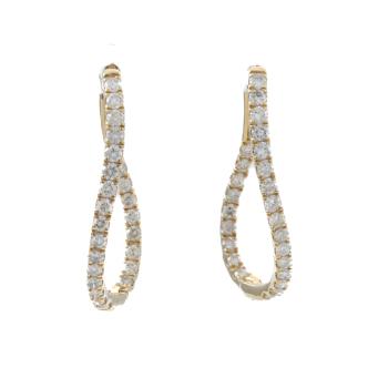 1.00ct Diamond Earrings