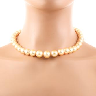 13.6 - 9.6mm South Sea Pearl Necklace