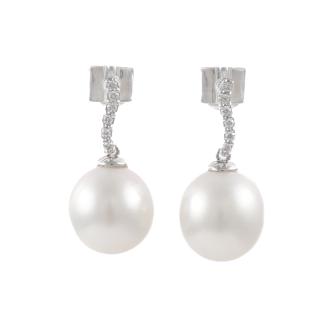 11.6-11.7mm South Sea Pearl Earrings
