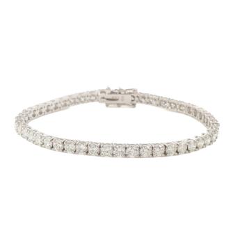 8.73ct Diamond Tennis Bracelet