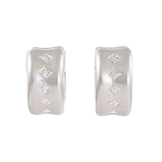 0.42ct Diamond Huggie Earring