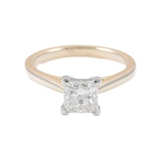 1.01ct Diamond Solitaire Ring GIA E VS1