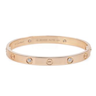 Cartier Love bracelet, 4 Diamonds