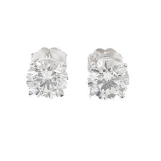 2.01ct Diamond Studs GIA E VVS2