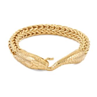 22ct Gold Snake Design Bracelet 103.5g