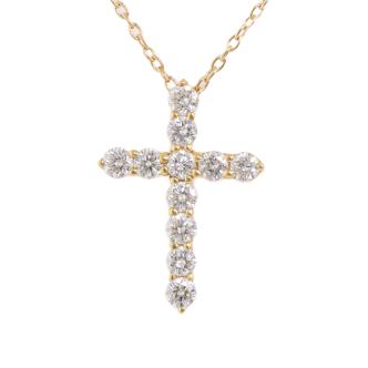 Tiffany & Co Diamond Cross Pendant