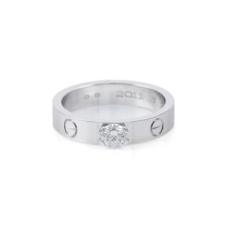 0.24ct Cartier Love Solitaire Diamond Ring
