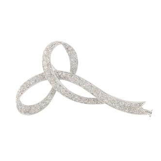 2.00ct Diamond Bow Brooch/Pendant