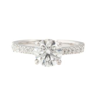 1.26ct Diamond Solitaire Ring GIA D VS2