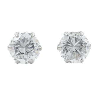 2.00ct Diamond Stud Earrings