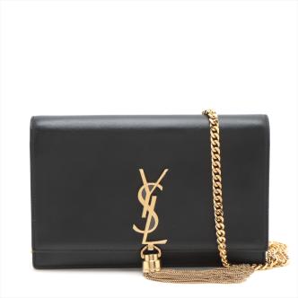 Saint Laurent Kate Tassel Chain Wallet