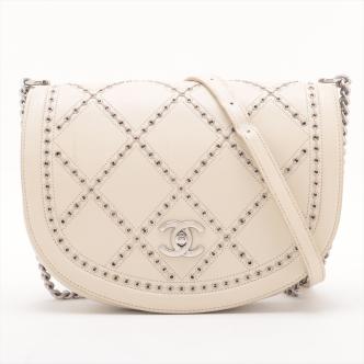Chanel Coco Eyelets Flap Bag
